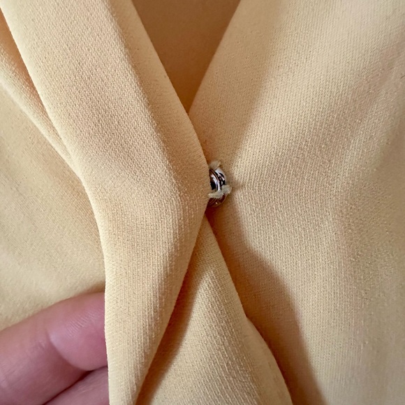 NWOT Amanda Uprichard Yellow Dress - Picture 7 of 8